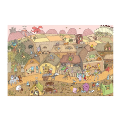 奇幻小鎮大發現:【無字繪本視覺思考學習套組】(全三冊)