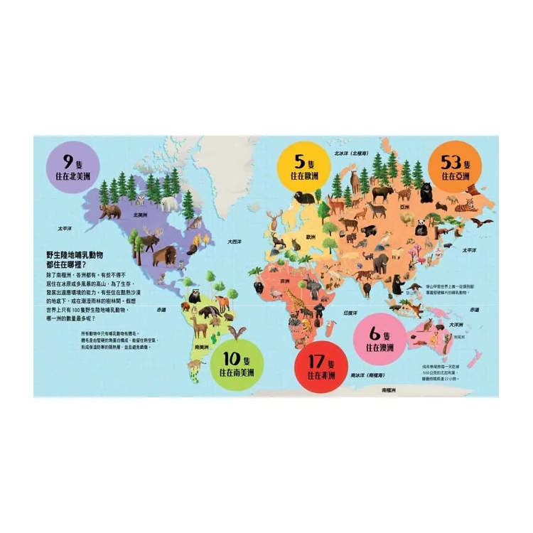 如果這是100隻動物的世界