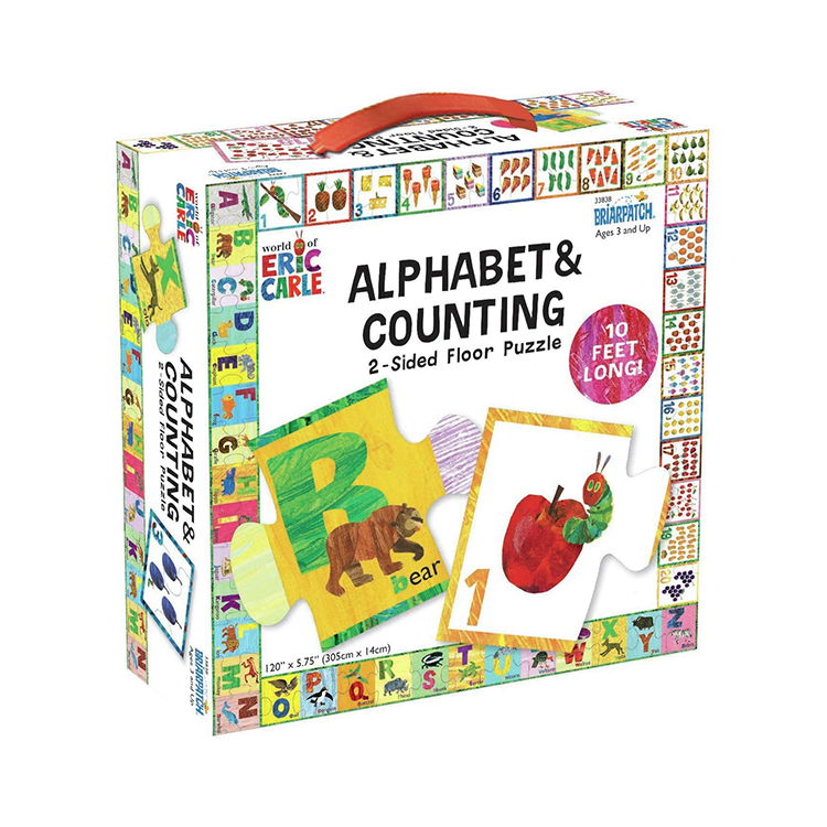 The World of Eric Carle ABC/123 2-Sided Floor Puzzle