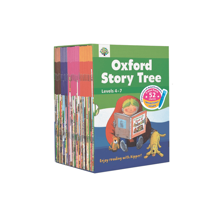 Oxford Story Tree Value Pack 2 (Aged 6-12) - 牛津點讀筆版 Compatible with Reading Pen｜52 本故事書 (附發聲貼紙)
