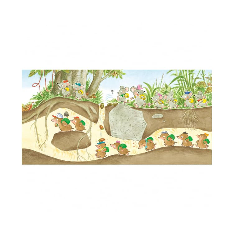 老鼠鼴鼠挖番薯