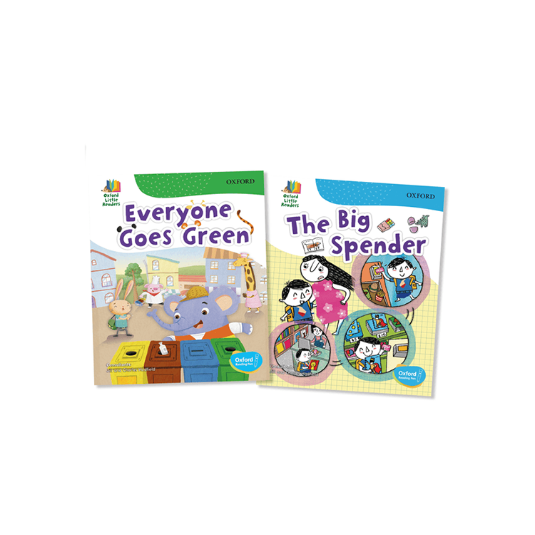 Oxford Little Readers (Aged 2-6) | 牛津英語故事系列 (牛津點讀筆版 Compatible with Reading Pen)