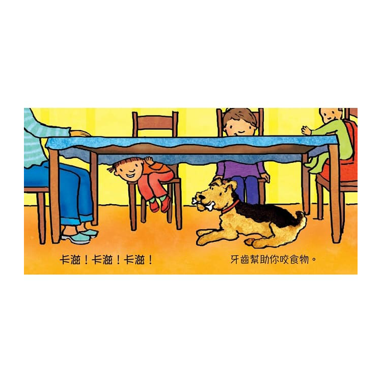 牙齒不是用來咬人的