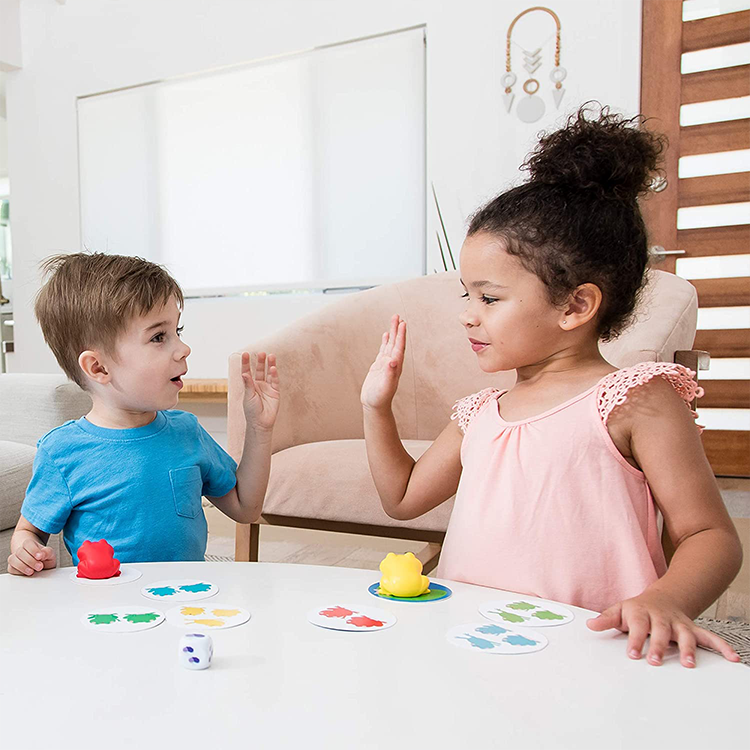 1,2,3 Froggies - Counting & Color Matching Game
