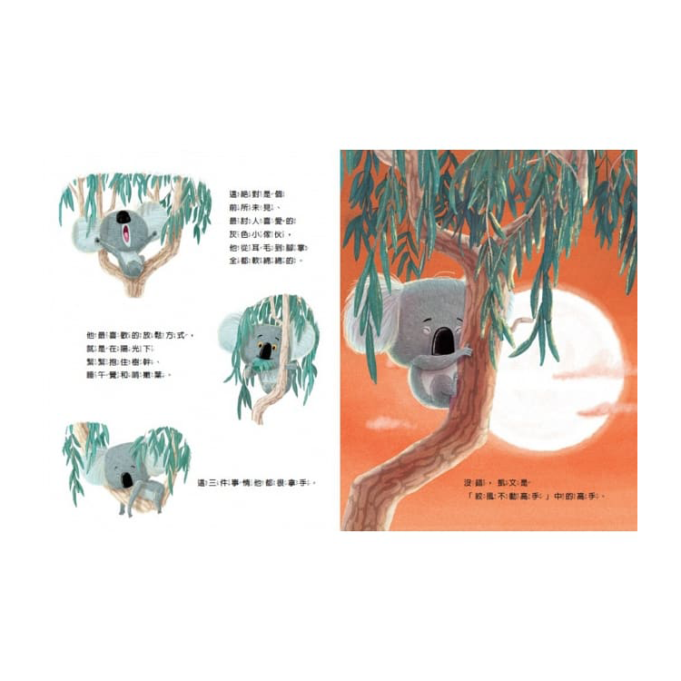 新動物寓言繪本系列3：無尾熊辦得到