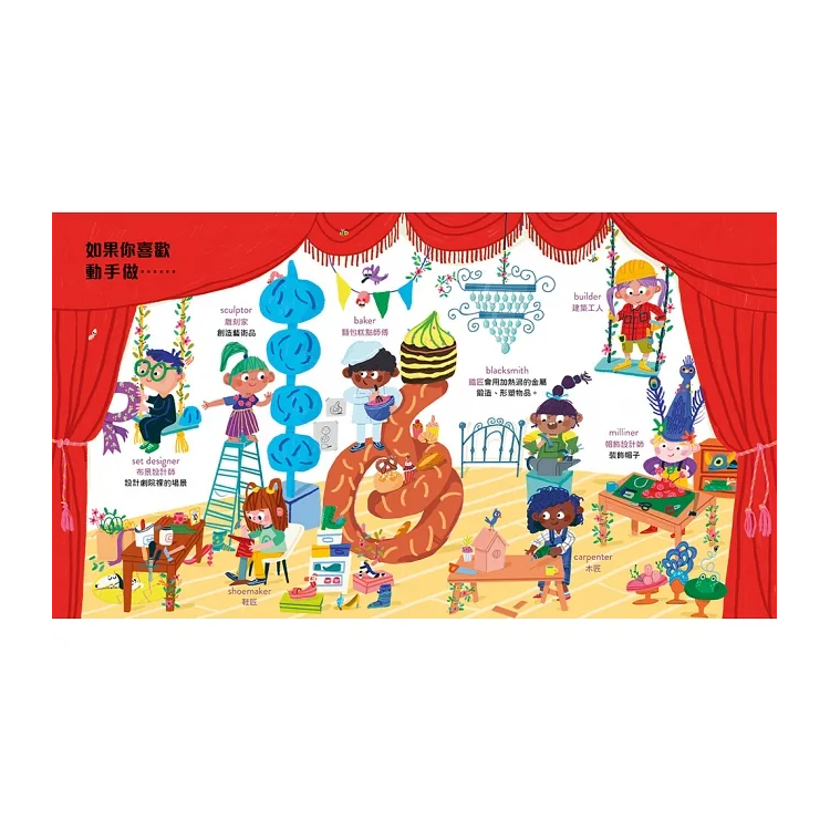 長大後你想做什麼工作? (84種職業名稱中英對照)