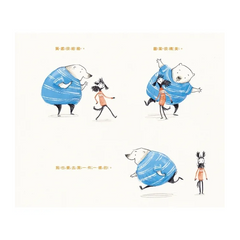 諾頓與愛模仿的大熊