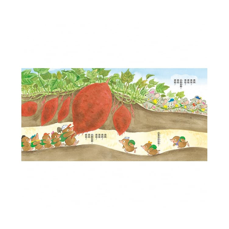 老鼠鼴鼠挖番薯