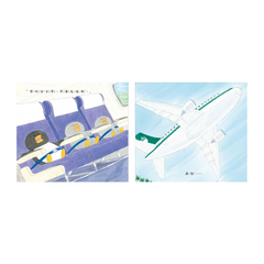 小企鵝搭飛機