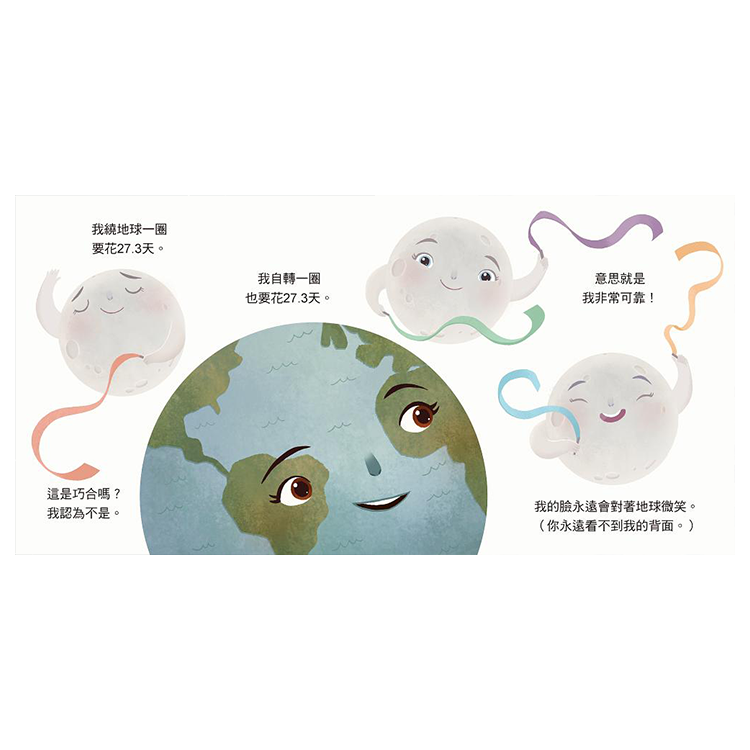 閃耀夜空的月亮：地球的好朋友