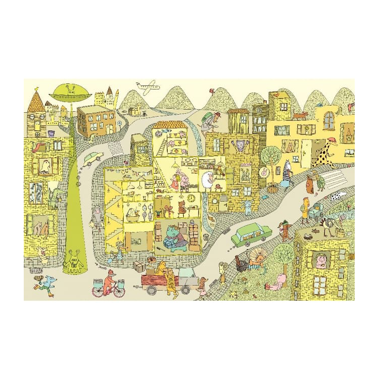 奇幻小鎮大發現：【無字繪本視覺思考學習套組】（全三冊）