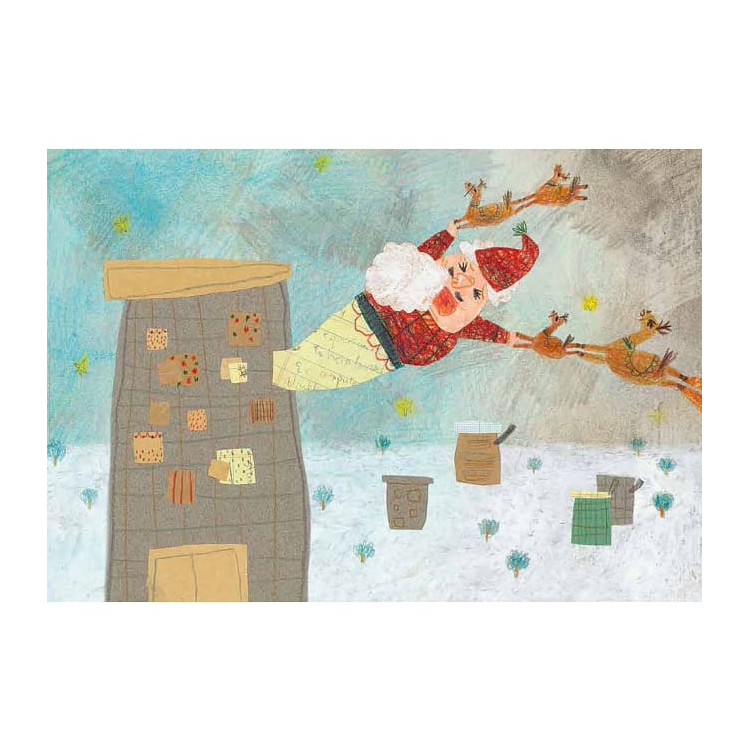 慌慌張張的耶誕老人