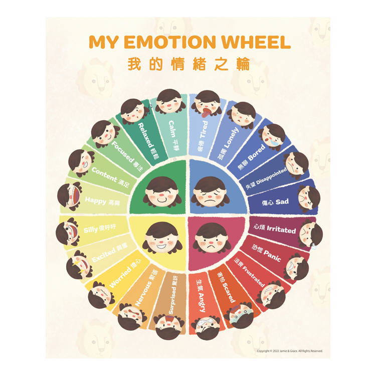 尋回心裏的小獅子The Lion In My Heart (連「我的情緒之輪」海報及家長輔助指南)
