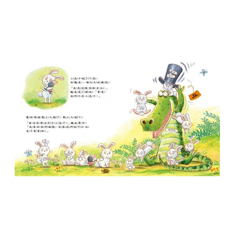 不聽警告的鱷魚【警惕小心／負責任】