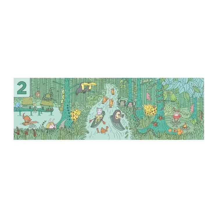 奇幻小鎮：從1數到10【數字認知無字繪本】
